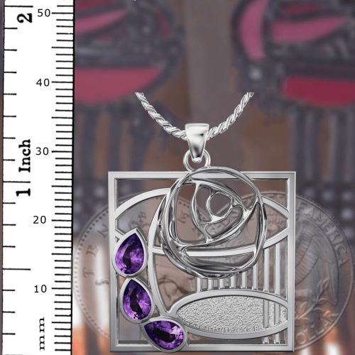 107AM CLyde pendant size comparison