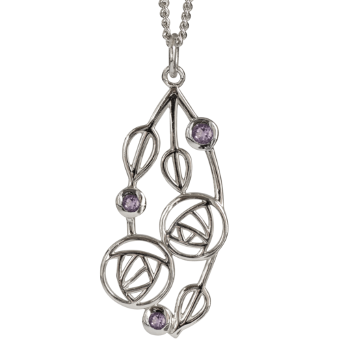 Rennie Mackintosh Sterling Silber Anhänger - Schmuck