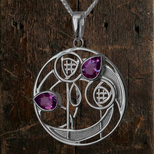 420AM silver mackintosh necklace Impact
