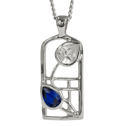 Mackintosh pendant "Saltire"