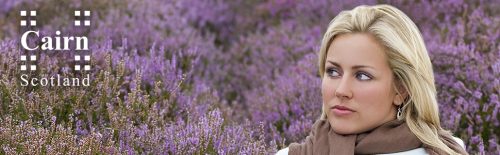 Cairn Scotland Girl in heather logo 1