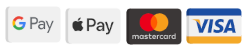 apple pay, mastercard, visa, google pay